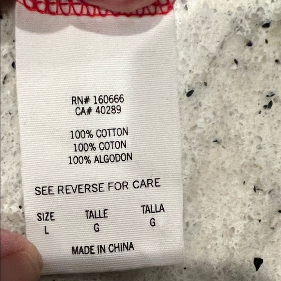 NFL SF Forty Niners Red Women’s Red Tees Short Sleeve Ties in the front Size L - Picture 7 of 7